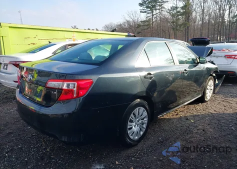 2012 Toyota Camry Le z USA, uszkodzony, nr VIN 4T4BF1FK8CR248498